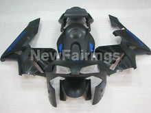 Load image into Gallery viewer, Matte Black with blue decals Factory Style - CBR600RR 03-04