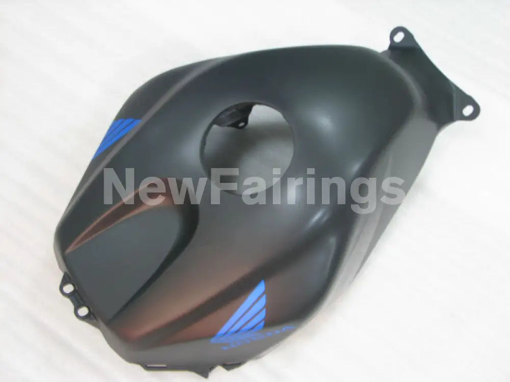 Matte Black with blue decals Factory Style - CBR600RR 03-04