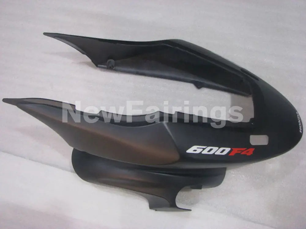 Matte Black with White Decals Factory Style - CBR600 F4
