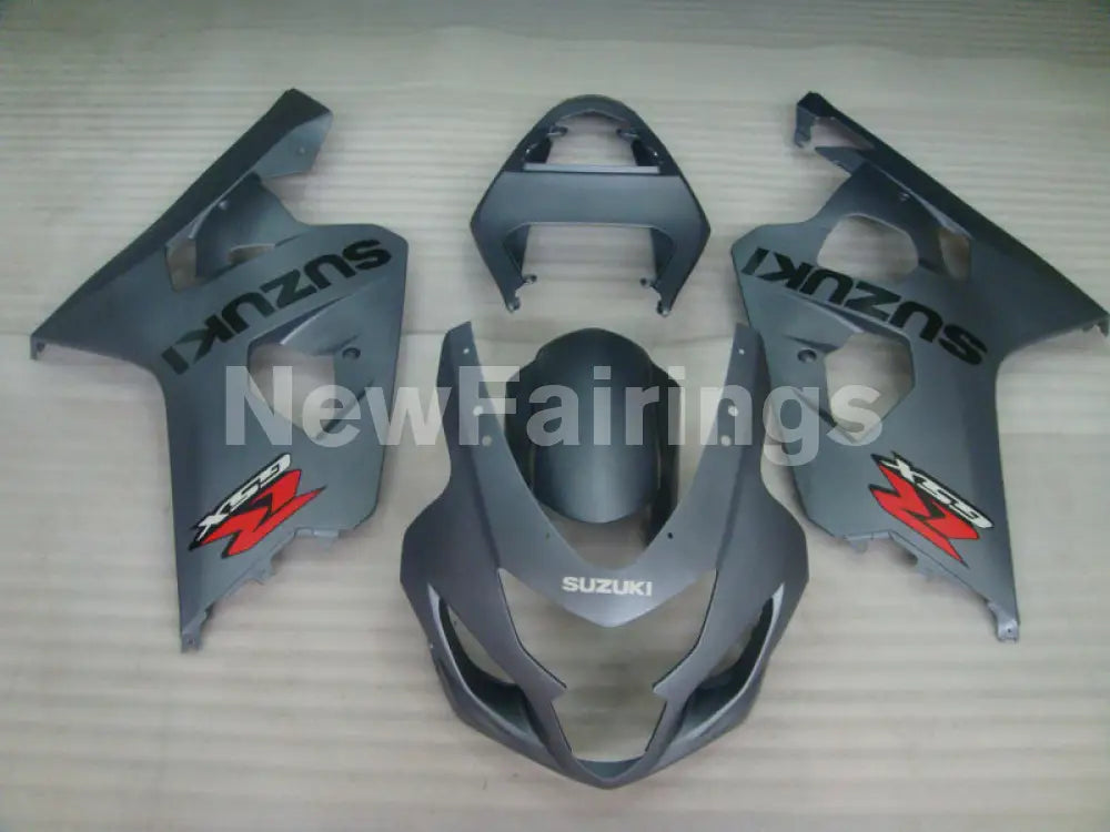 Matte Grey Factory Style - GSX-R600 04-05 Fairing Kit -