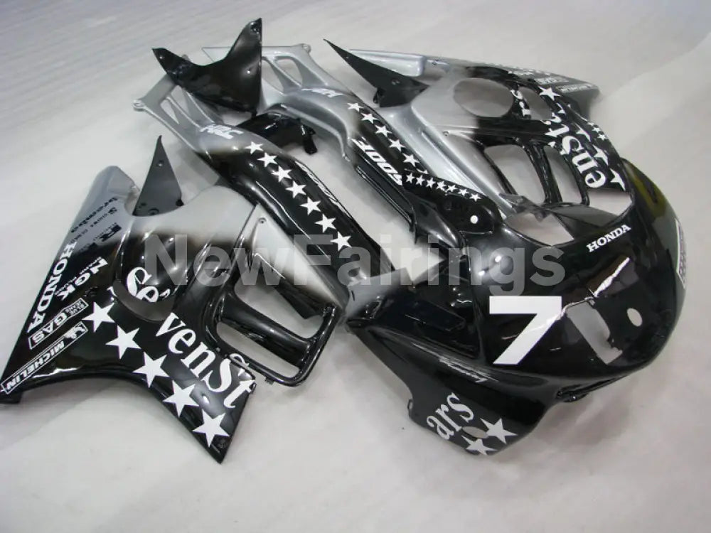 Number 7 Black and Silver SevenStars - CBR600 F3 95-96