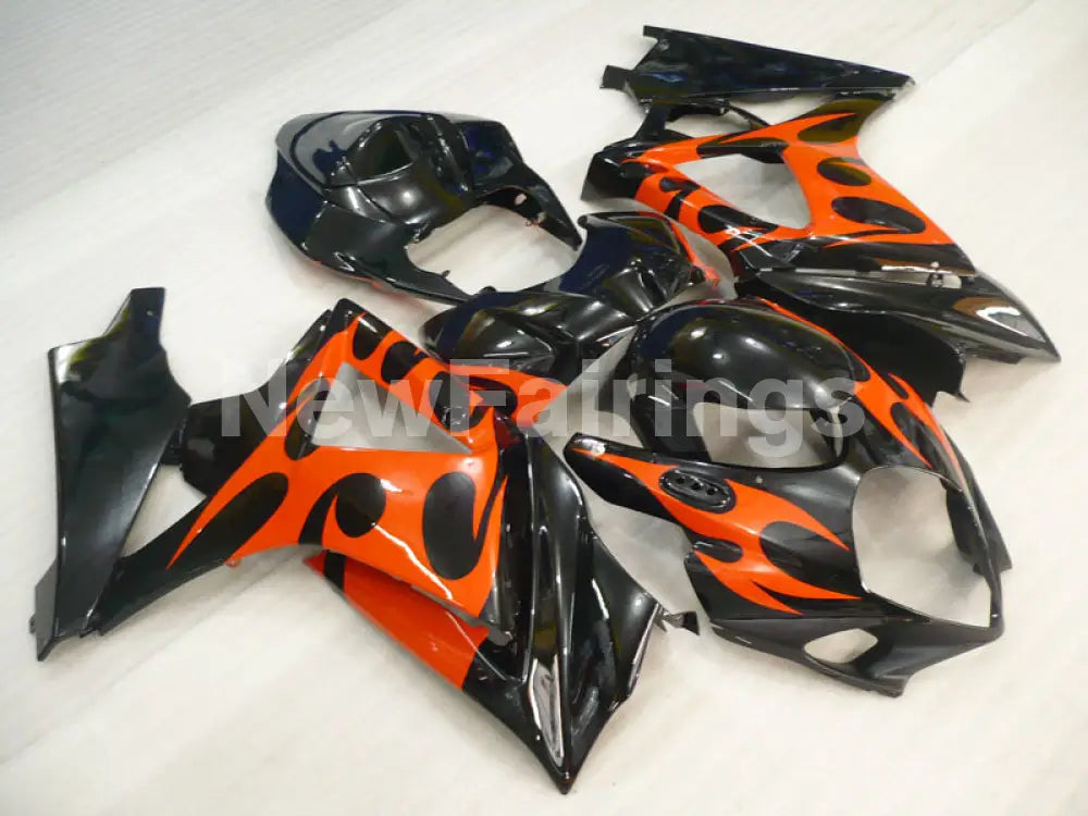 Orange and Black Factory Style - GSX - R1000 07 - 08