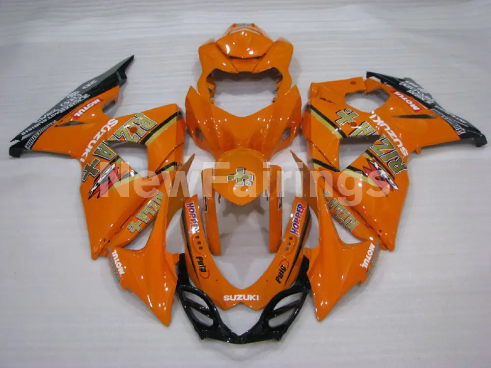 Orange and Black Rizla - GSX - R1000 09 - 16 Fairing Kit