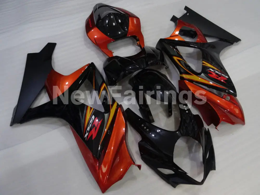 Orange and Black Yellow Factory Style - GSX - R1000 07 - 08