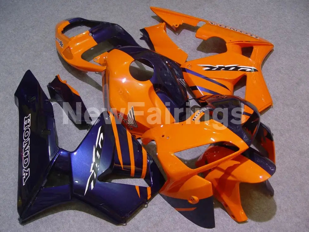 Orange and Blue Factory Style - CBR600RR 05-06 Fairing Kit -