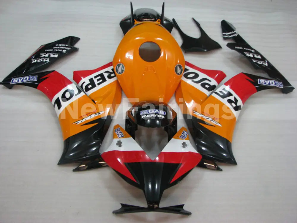 Orange and Red Black Repsol - CBR1000RR 12-16 Fairing Kit -