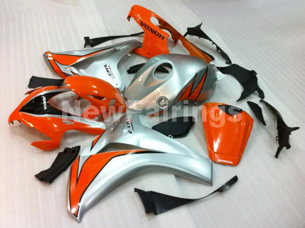 Orange and Silver Factory Style - CBR1000RR 08-11 Fairing