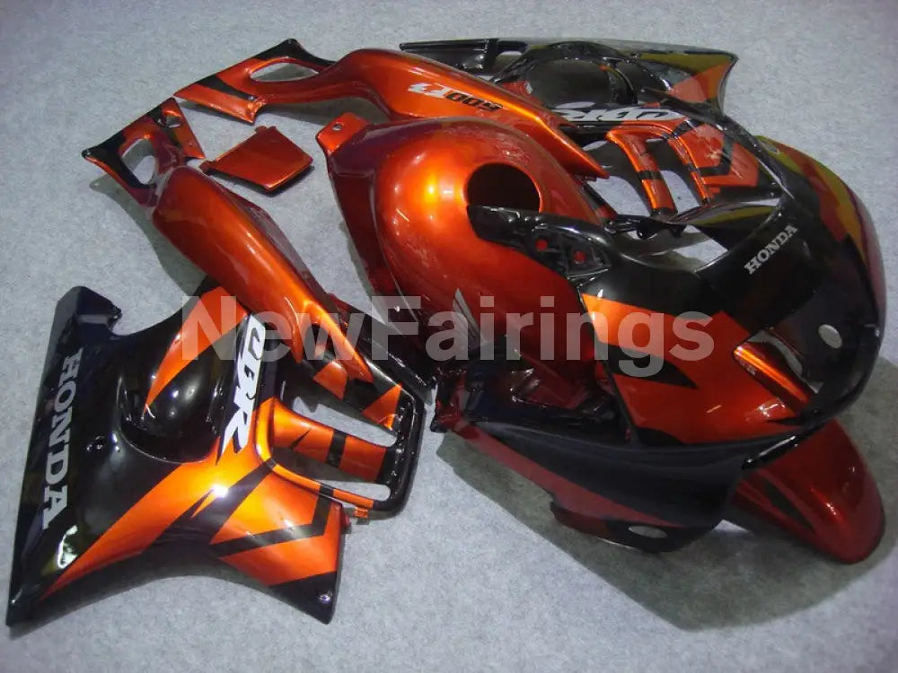 Orange Black Factory Style - CBR600 F3 97-98 Fairing Kit -