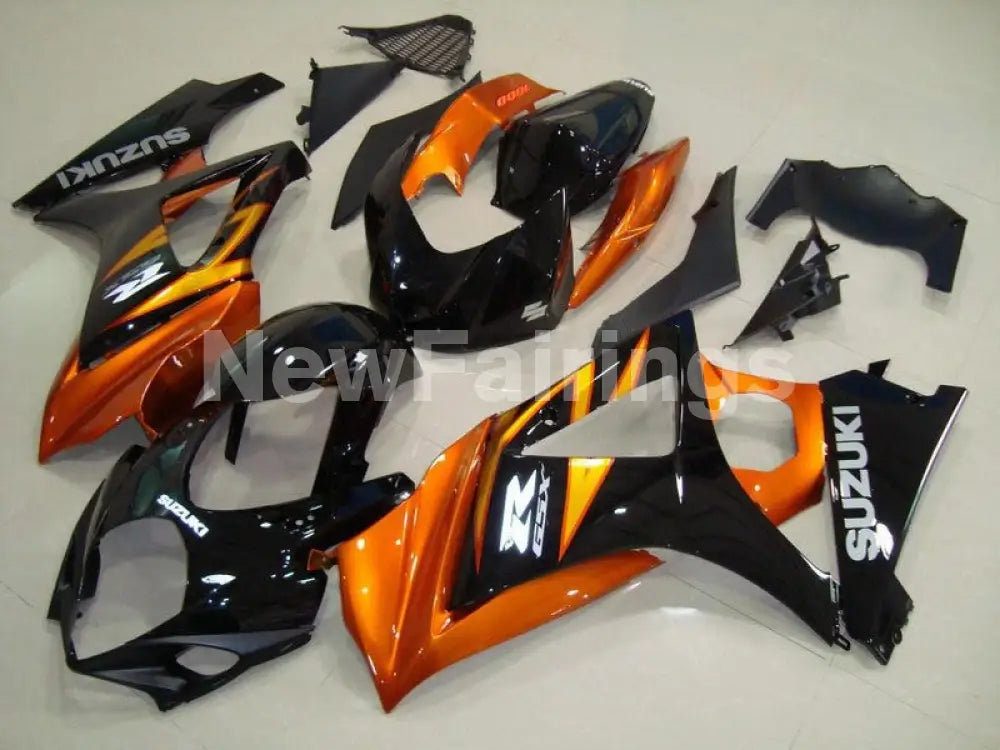 Orange Black Factory Style - GSX - R1000 07 - 08 Fairing