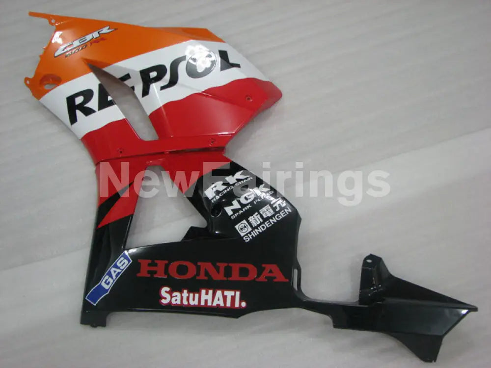 Orange Red and Black Repsol - CBR600RR 13-23 Fairing Kit -