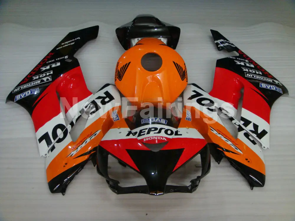 Orange Red Black Repsol - CBR1000RR 04-05 Fairing Kit -