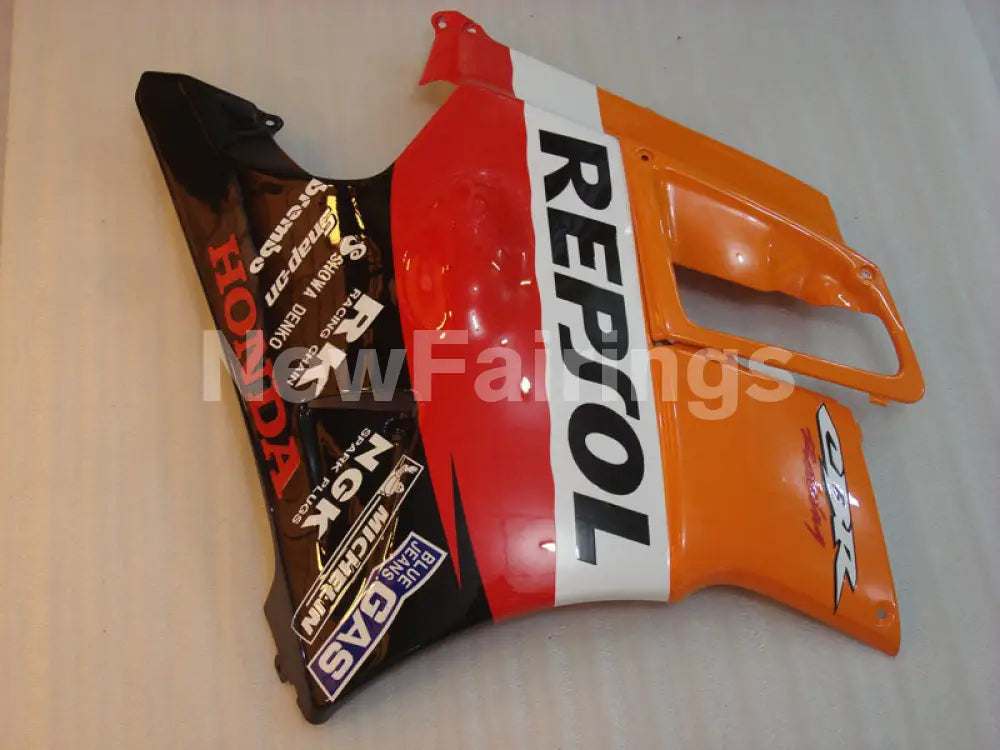 Orange Red Black Repsol - CBR600 F2 91-94 Fairing Kit -