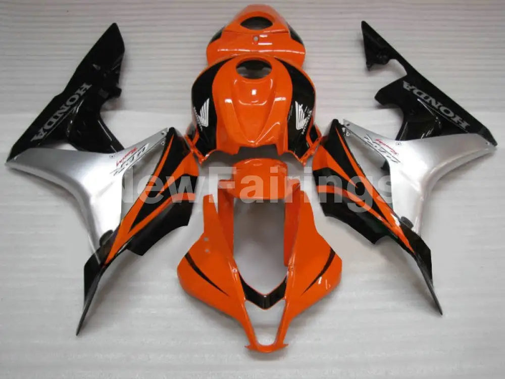Orange Silver and Black Factory Style - CBR600RR 07-08