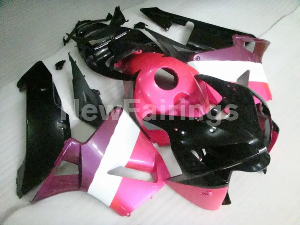 Pink and Black Factory Style - CBR600RR 05-06 Fairing Kit -