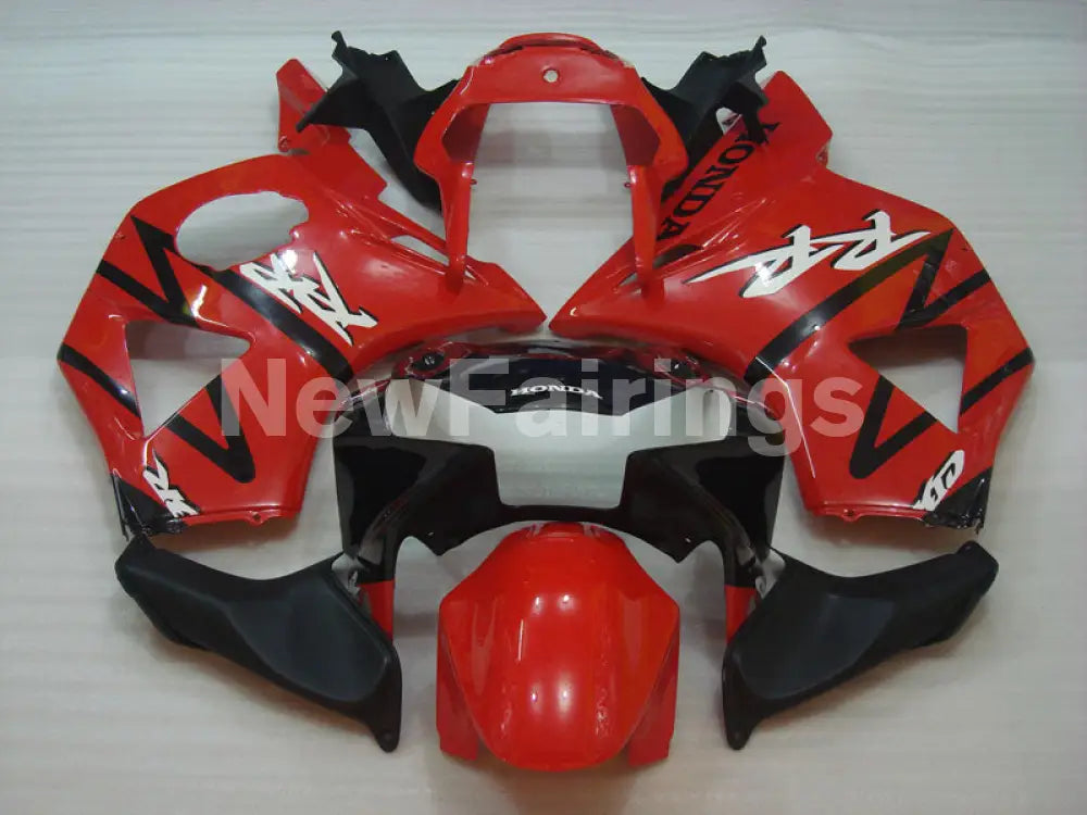 Red and Black Factory Style - CBR 954 RR 02-03 Fairing Kit -