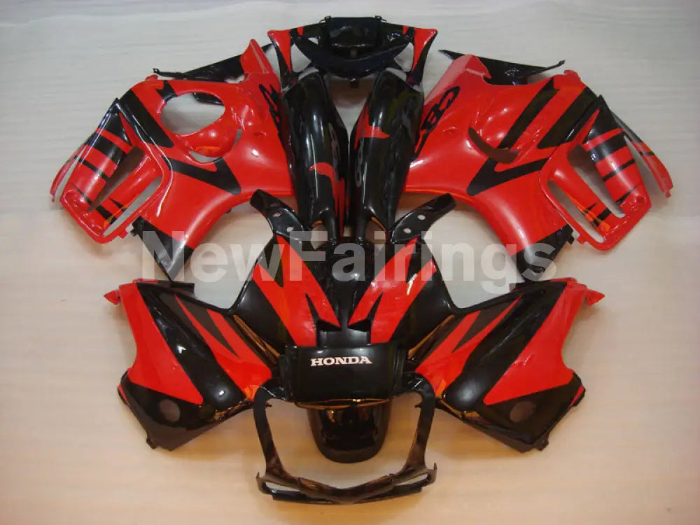 Red and Black Factory Style - CBR600 F3 97-98 Fairing Kit -