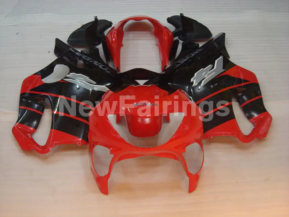 Red and Black Factory Style - CBR600 F4 99-00 Fairing Kit -