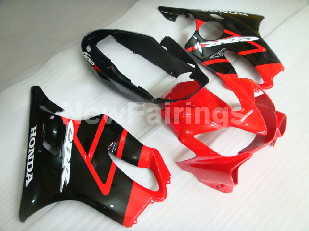 Red and Black Factory Style - CBR600 F4i 04-06 Fairing Kit -