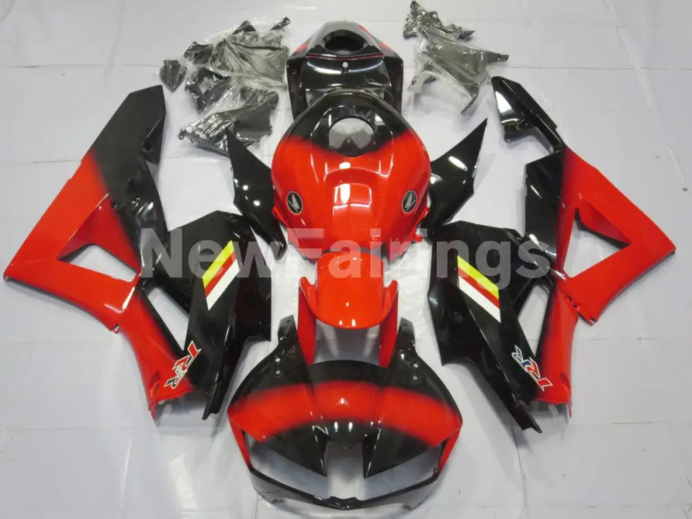Red and Black Factory Style - CBR600RR 13-23 Fairing Kit -