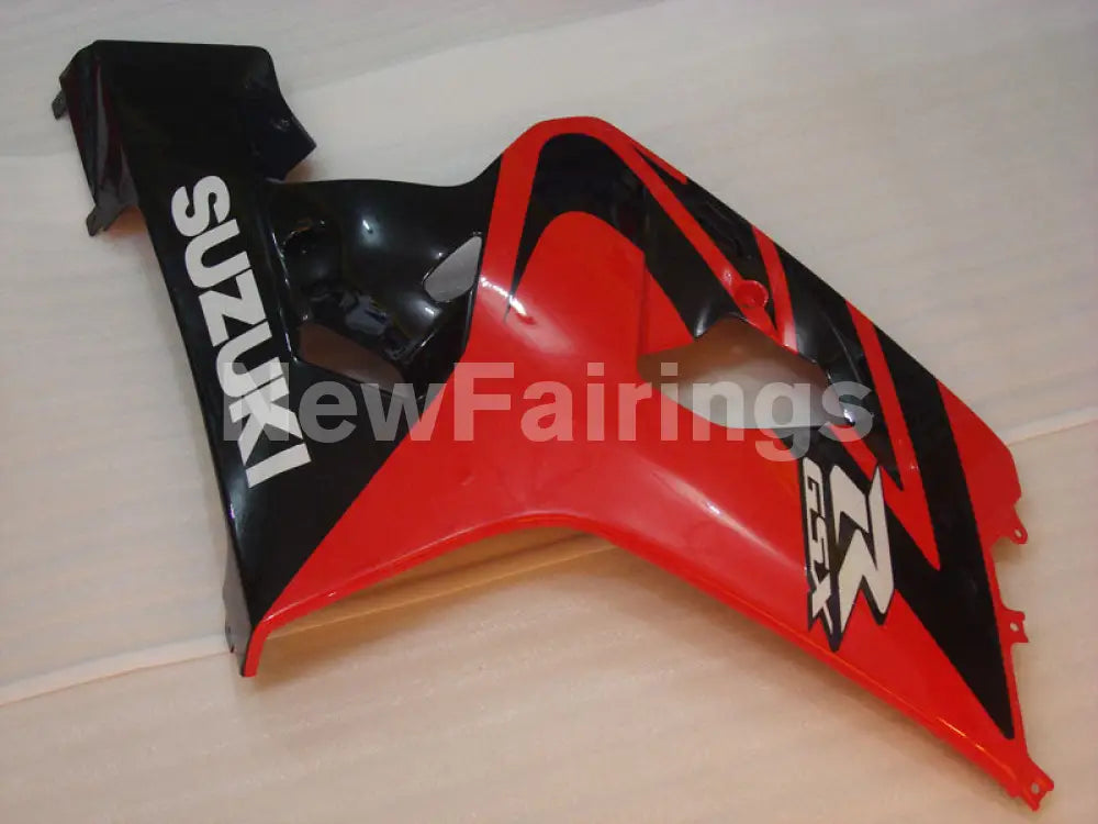 Red and Black Factory Style - GSX-R750 04-05 Fairing Kit