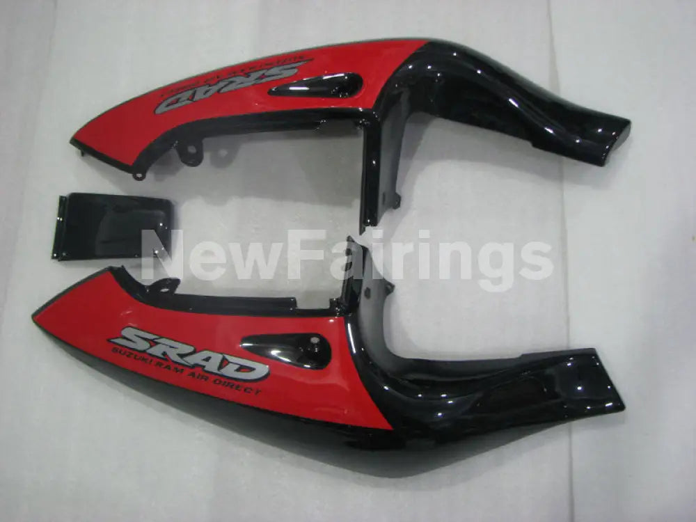 Red and Black Factory Style - GSX-R750 96-99 Fairing Kit