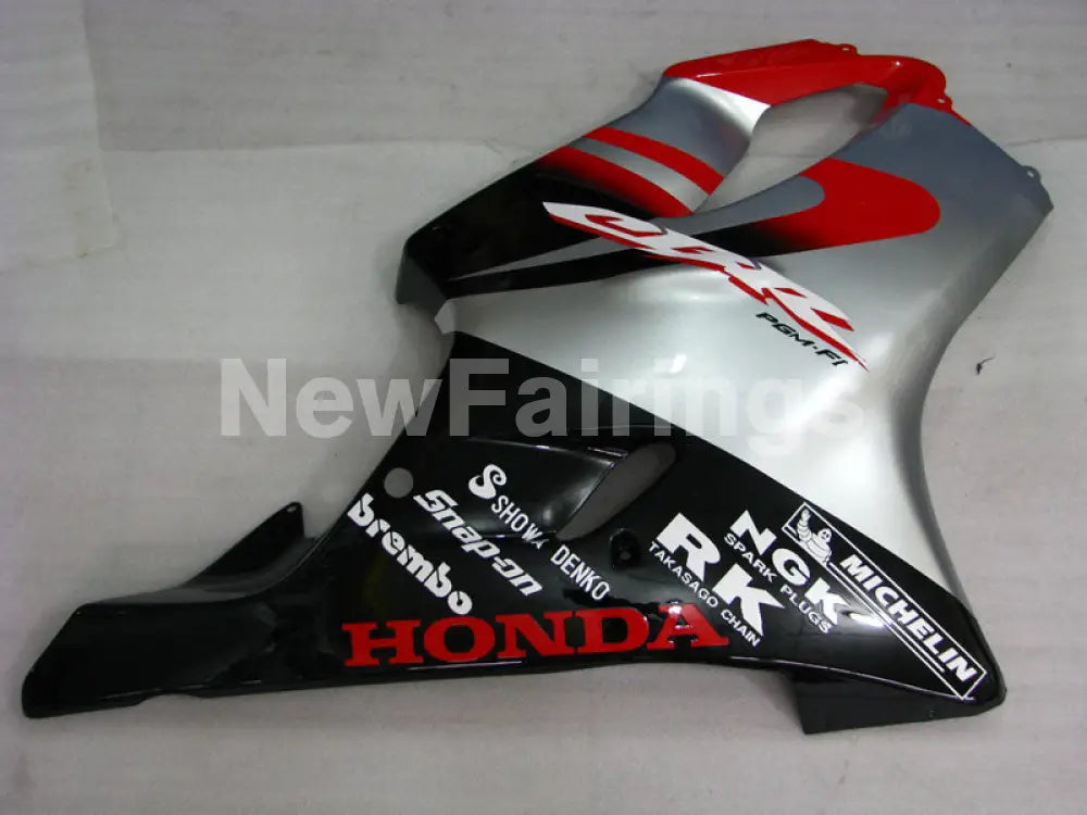 Red and Black Silver Factory Style - CBR600 F4i 04-06