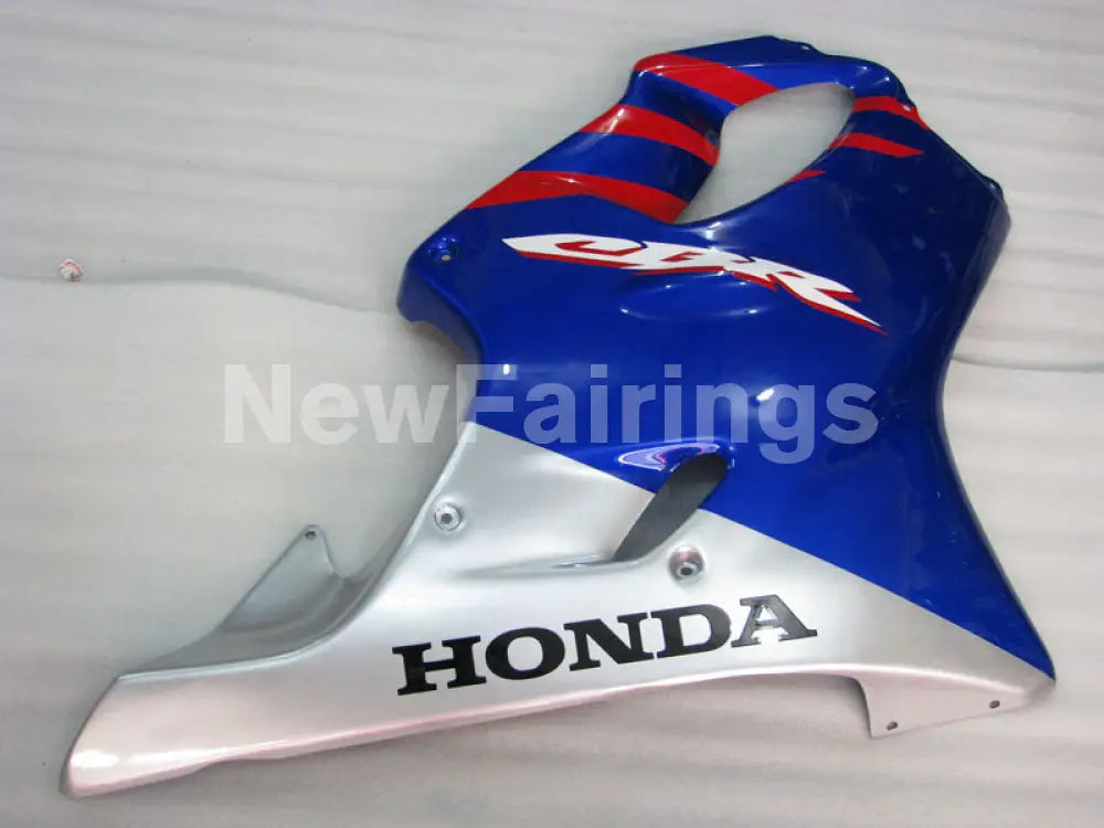 Red and Blue Silver Factory Style - CBR600 F4i 01-03 Fairing