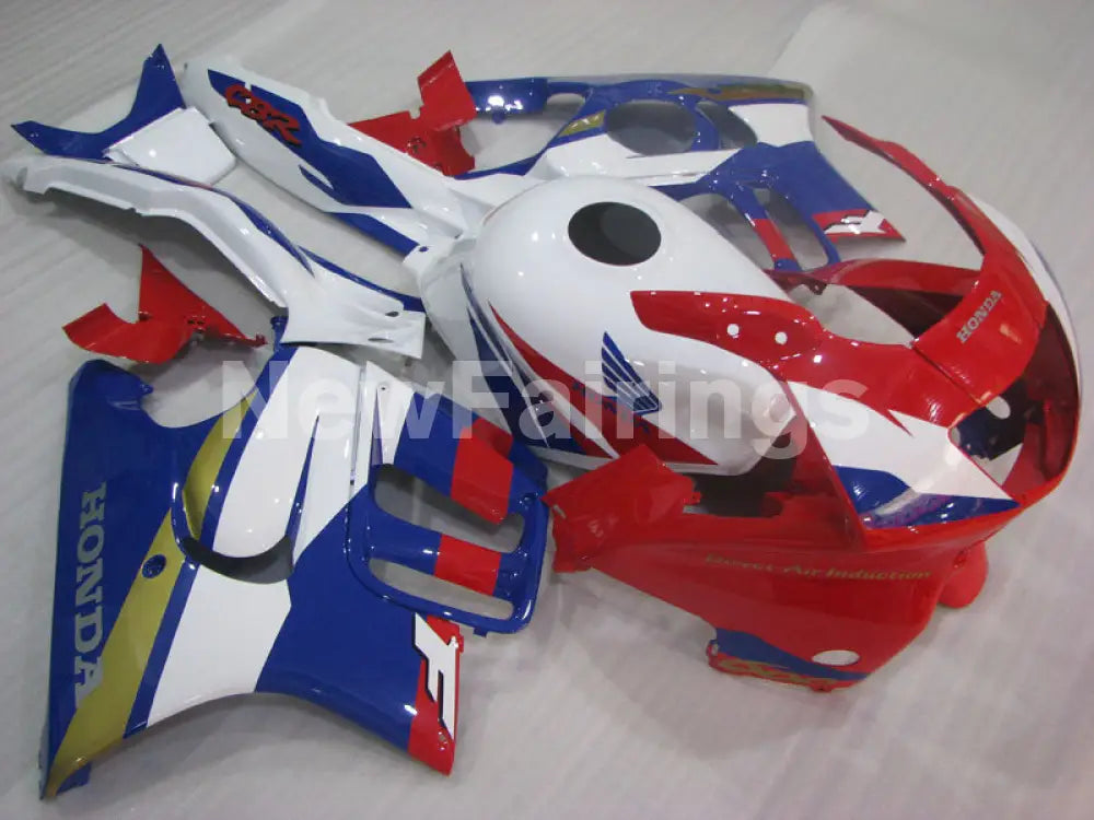 Red and Blue White Factory Style - CBR600 F3 97-98 Fairing