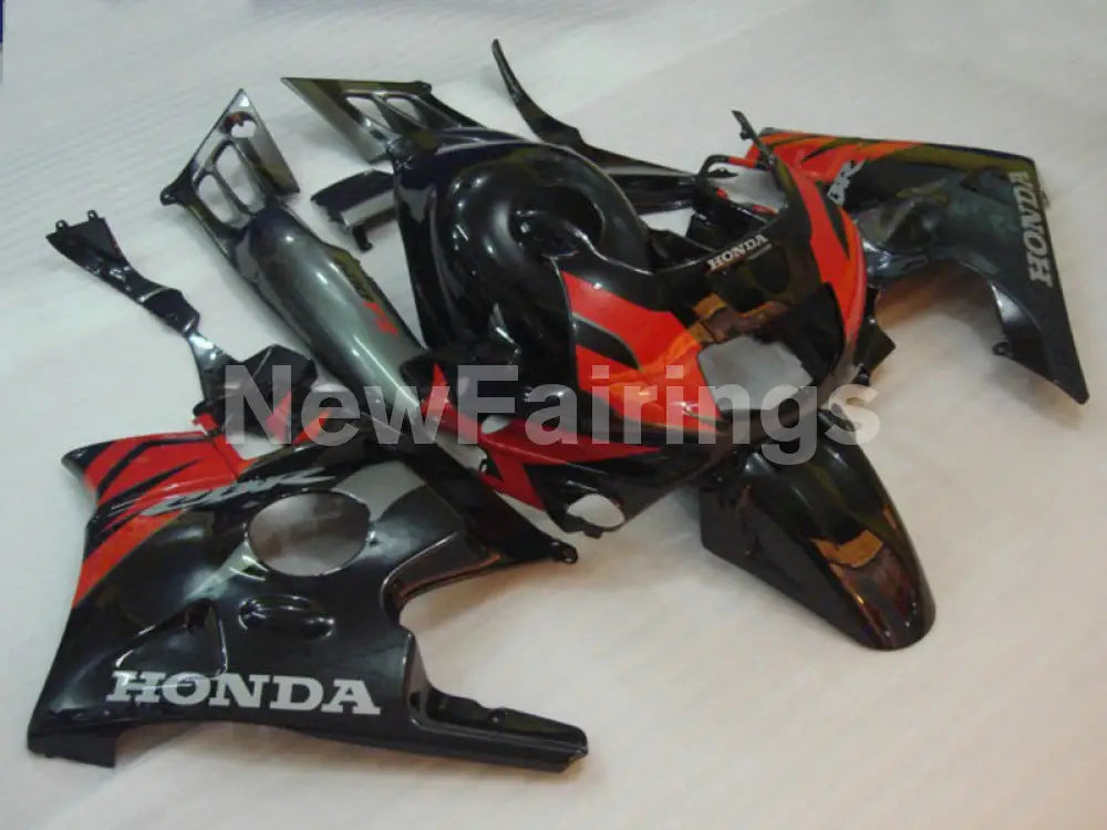 Red and Grey Black Factory Style - CBR600 F2 91-94 Fairing