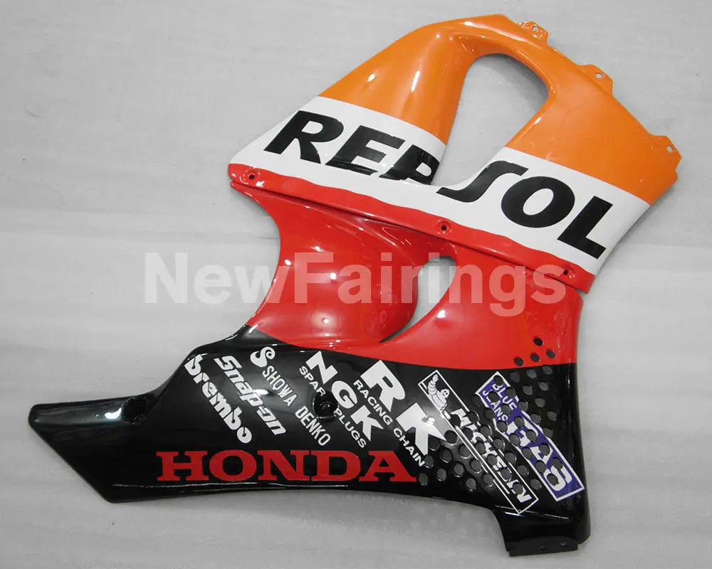 Red and Orange Black Repsol - CBR 900 RR 94-95 Fairing Kit -