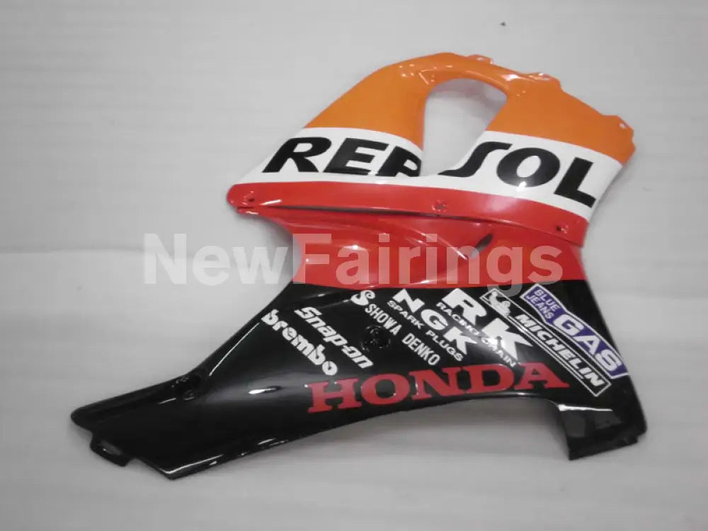Red and Orange Black Repsol - CBR 919 RR 98-99 Fairing Kit -