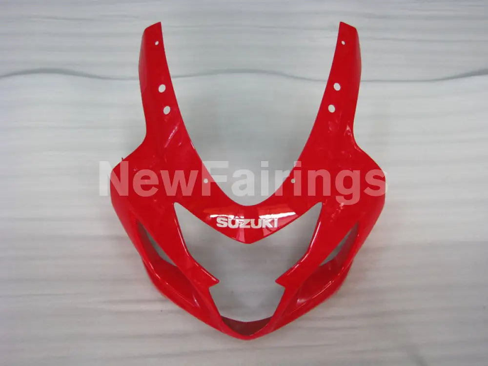 Red and Silver Black Factory Style - GSX-R600 04-05 Fairing