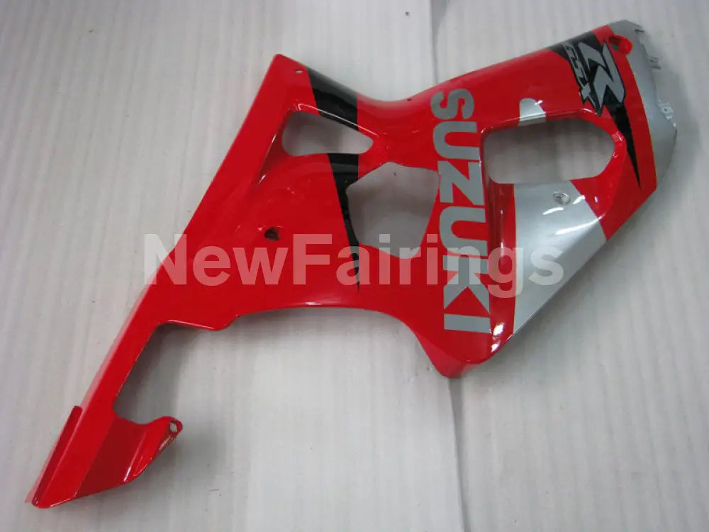 Red and Silver Black Factory Style - GSX-R750 00-03 Fairing