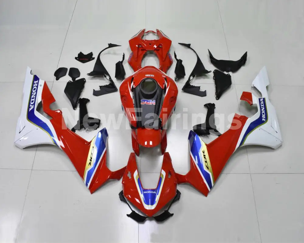 Red and White Blue Factory Style - CBR1000RR 17-23 Fairing