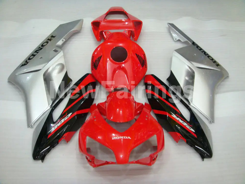 Red Black and Silver Factory Style - CBR1000RR 04-05 Fairing
