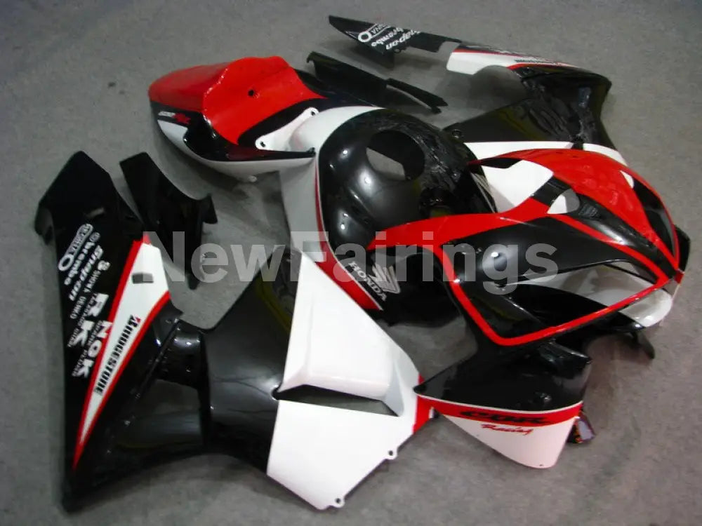 Red Black and White Factory Style - CBR600RR 05-06 Fairing