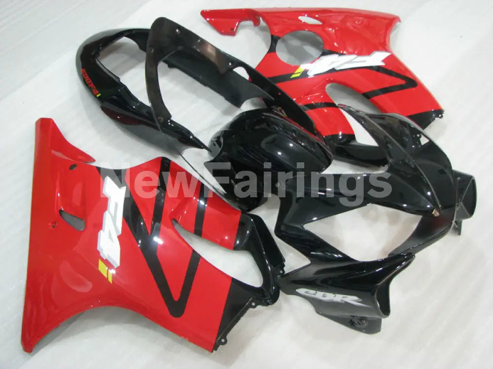 Red Black Factory Style - CBR600 F4i 04-06 Fairing Kit -