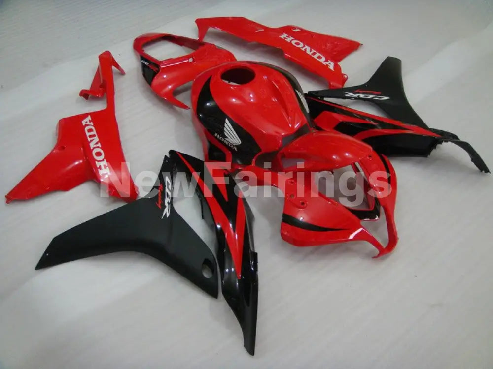 Red Black Factory Style - CBR600RR 07-08 Fairing Kit -