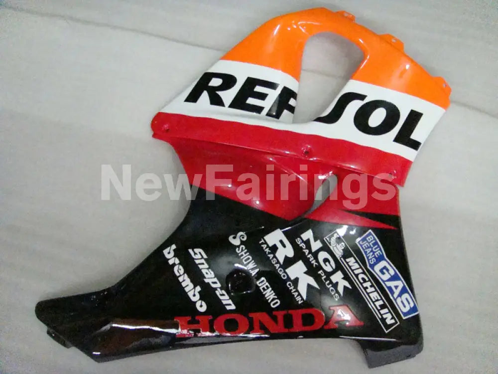 Red Orange and Black Repsol - CBR 919 RR 98-99 Fairing Kit -