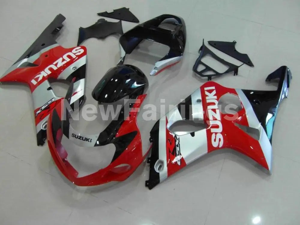 Red Silver and Black Factory Style - GSX - R1000 00 - 02