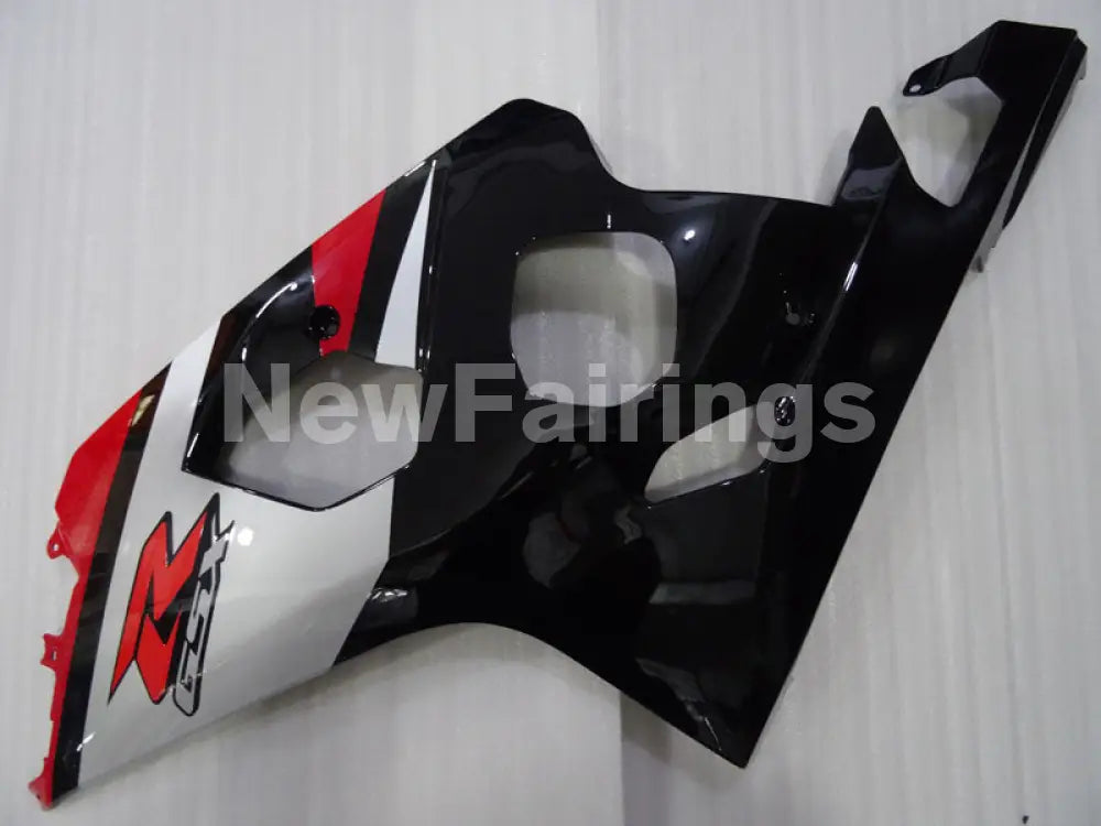 Red Silver and Black Factory Style - GSX-R600 04-05 Fairing