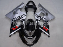 Load image into Gallery viewer, Silver and Black Factory Style - GSX-R600 04-05 Fairing Kit