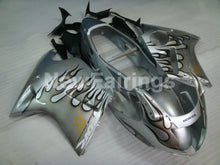 Load image into Gallery viewer, Silver and Black Flame - CBR 1100 XX 96-07 Fairing Kit -