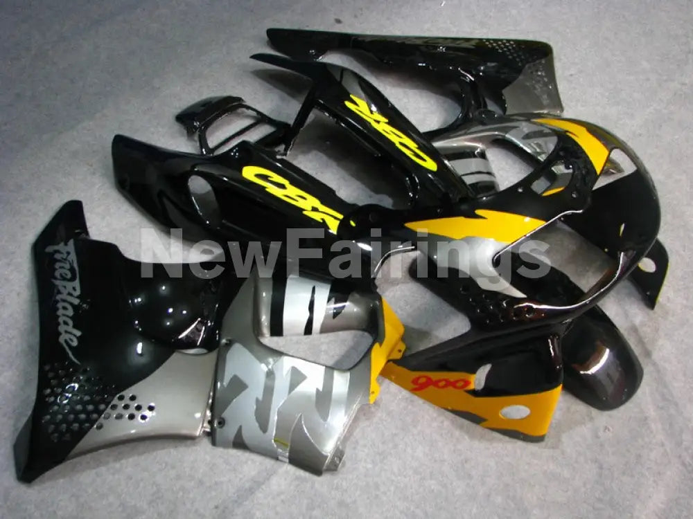Silver and Black Yellow Factory Style - CBR 900 RR 94-95