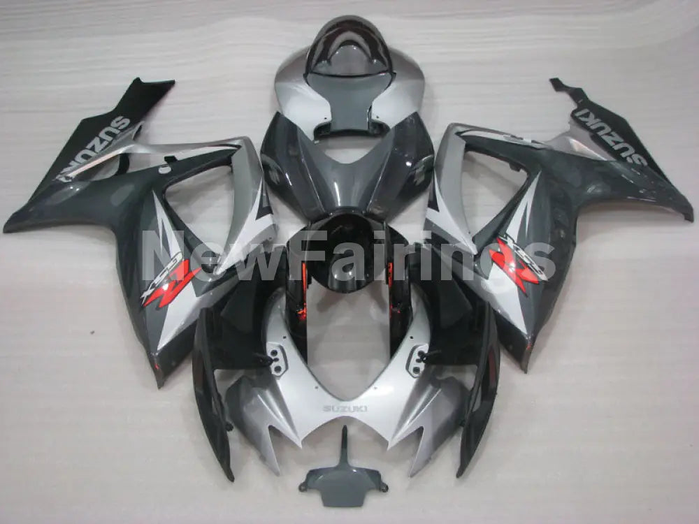 Silver and Grey Black Factory Style - GSX-R600 06-07