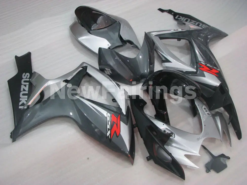 Silver and Grey Black Factory Style - GSX-R600 06-07