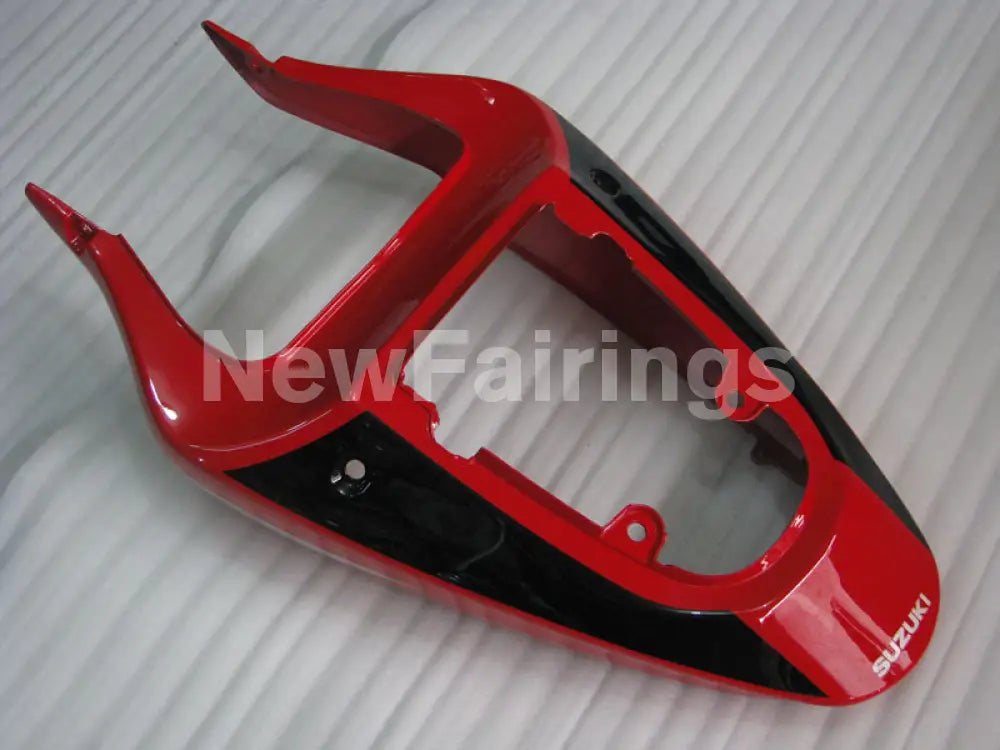 Silver and Red Black Factory Style - GSX-R600 01-03 Fairing