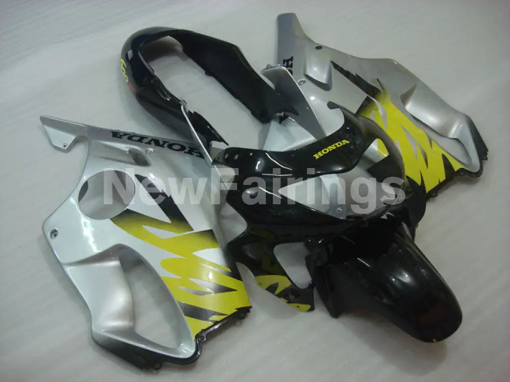 Silver and Yellow Black Factory Style - CBR600 F4 99-00