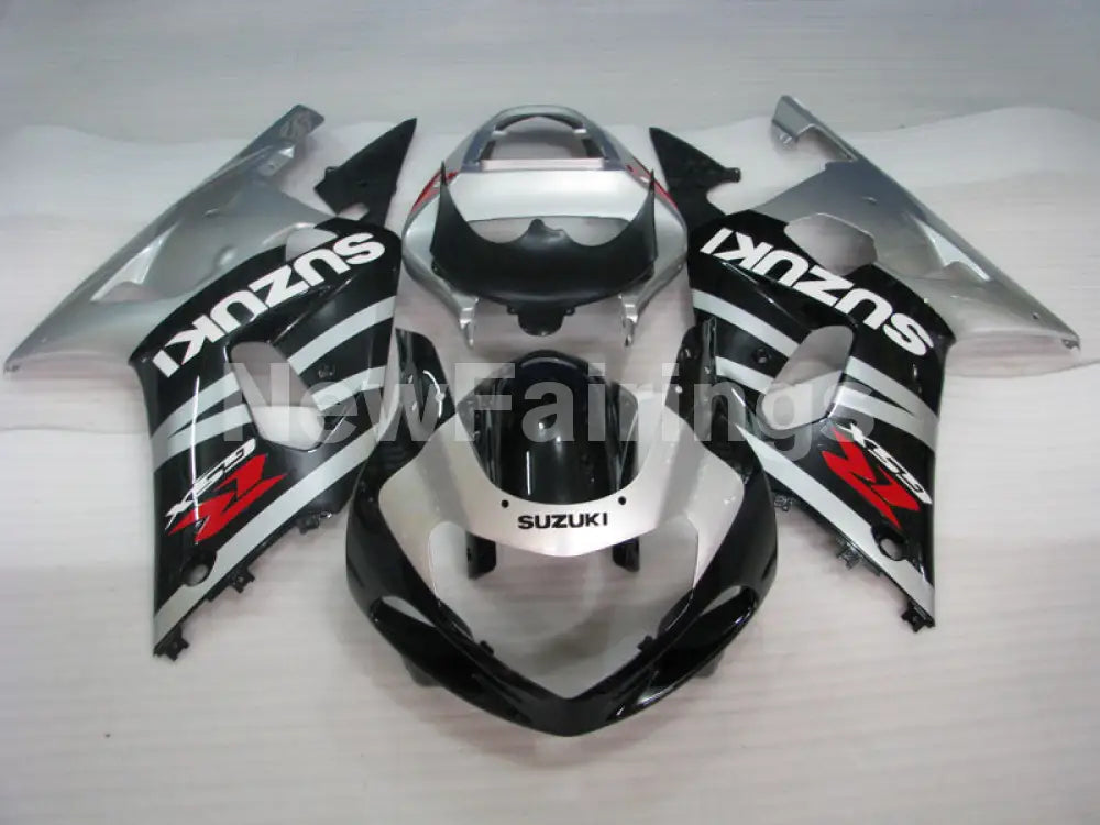 Silver Black Factory Style - GSX-R750 00-03 Fairing Kit