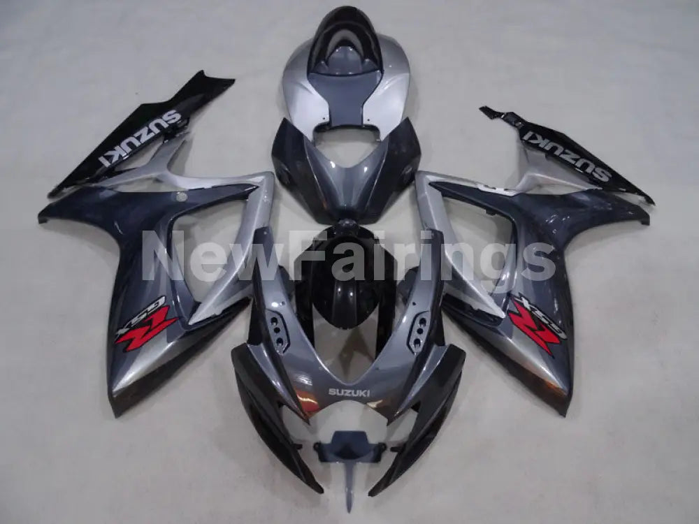 Silver Grey and Black Factory Style - GSX-R600 06-07